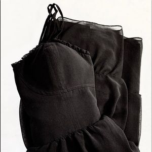 American Eagle Layered Black Dress